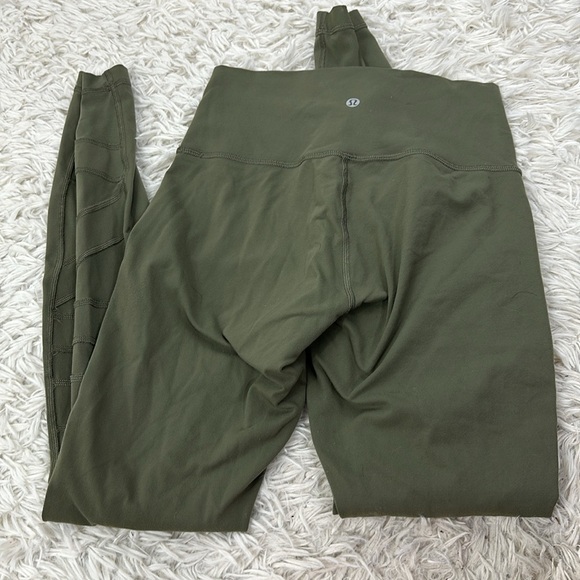 Lululemon Wunder Under Pant (Hi-Rise) *Tech Mesh 28" Sage - Picture 3 of 4